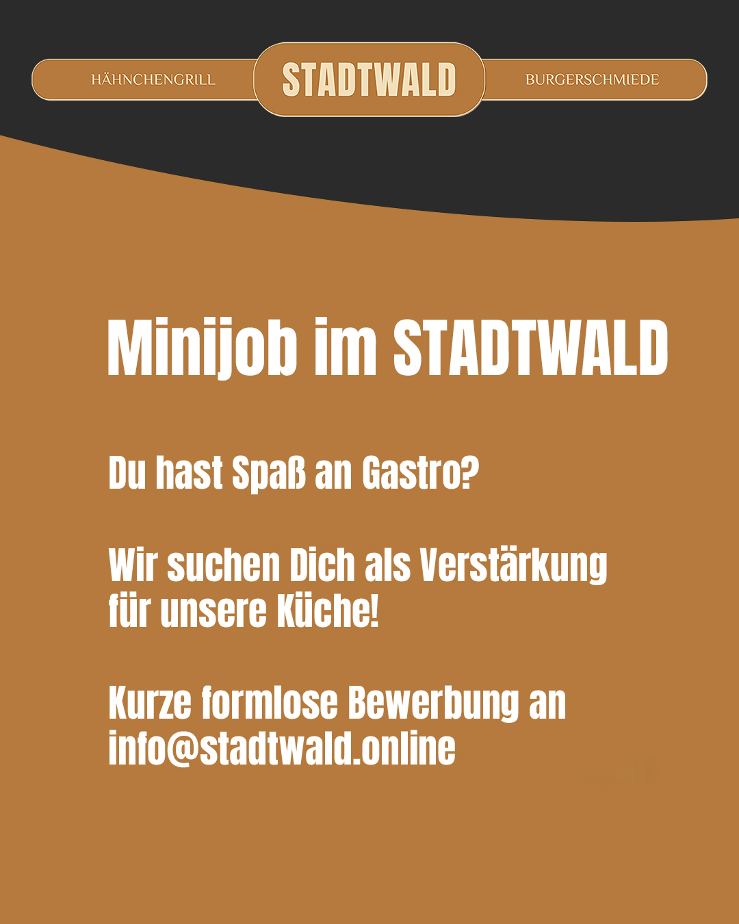 Minijob im STADTWALD